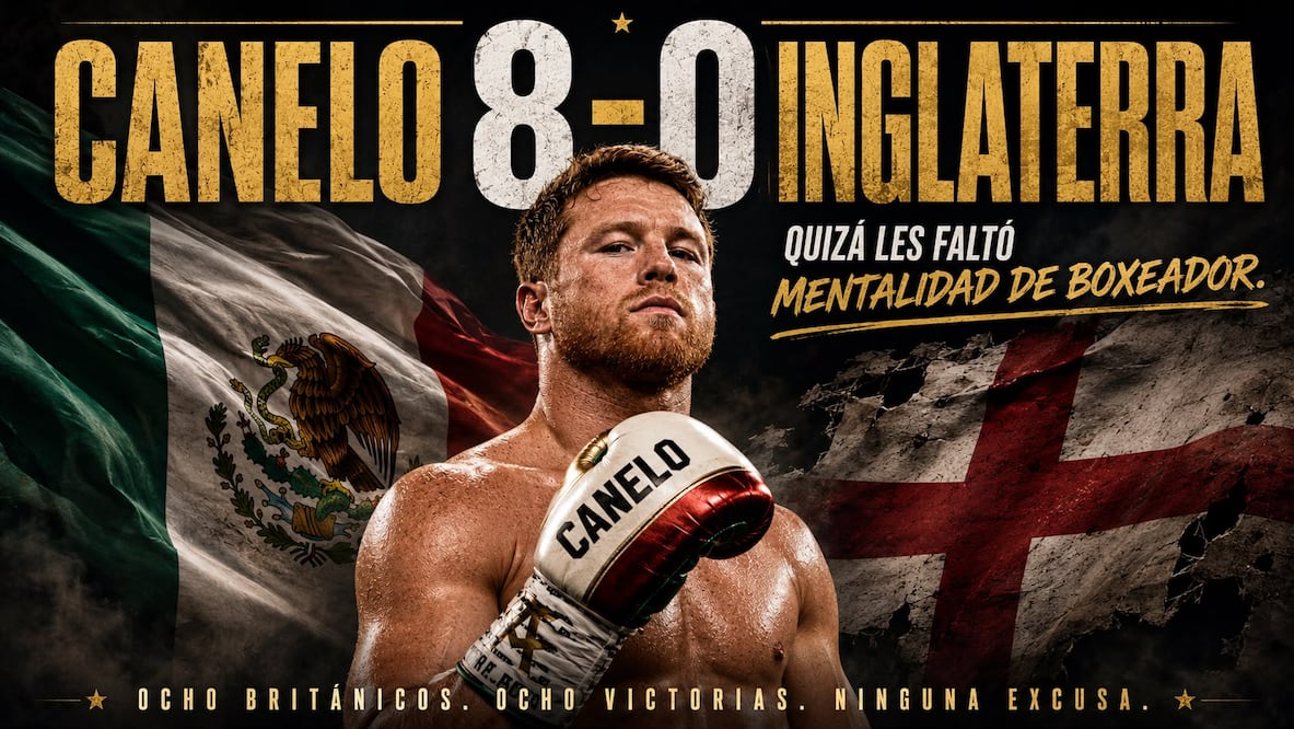 Canelo Álvarez construyó un histórico frente a peleadores británicos - Foto: Especial