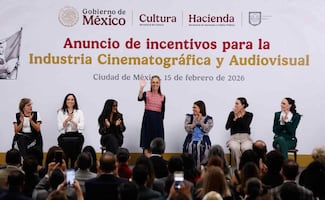 Sheinbaum anuncia incentivo fiscal de 30% al ISR para cine mexicano; estímulo apoyará largometrajes y series