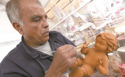 Restauración de figuras, una herencia familiar