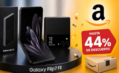 Samsung Galaxy Flip7 FE Black offered at up to 44% off on Amazon Mexico