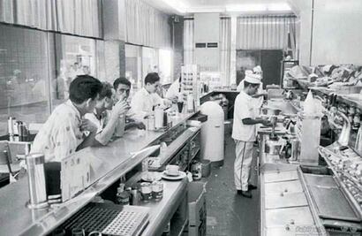 Fuentes de soda: herencia gringa