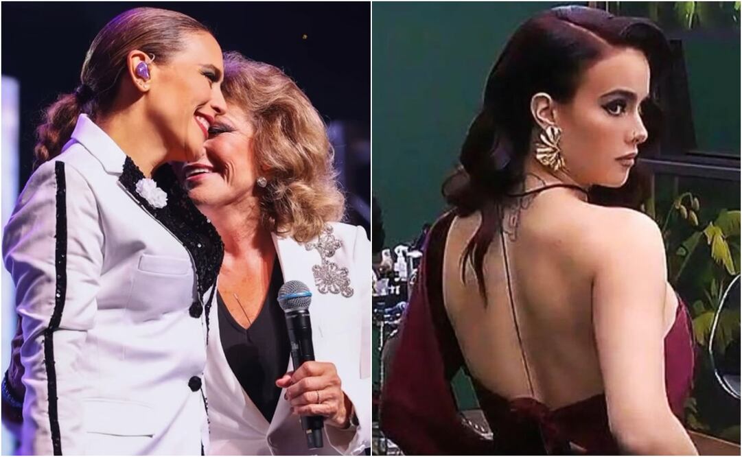 Angélica Vale defiende a su madre, Angélica María, por el título de "La novia de México".
Fotos: Instagram