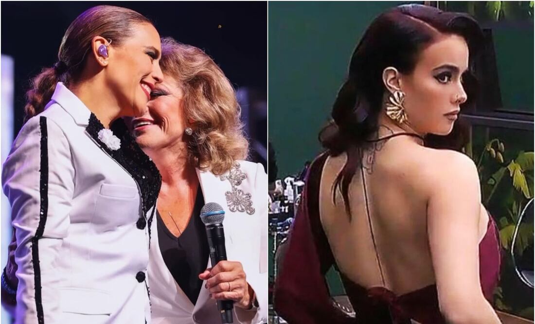 Angélica Vale defiende a su madre, Angélica María, por el título de "La novia de México".
Fotos: Instagram