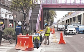 ¿Ciclovía o pista de obstáculos? van 3 meses de trabajos en Tlalpan