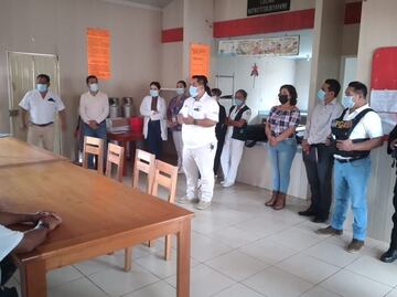 Protección Civil atiende a familias zoques desplazadas en Chapultenango, Chiapas