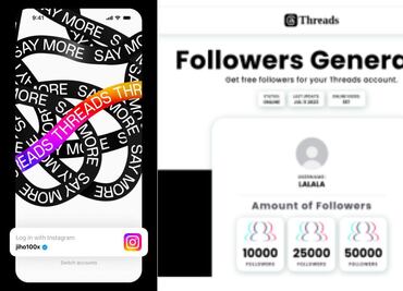 ¡Cuidado! Enlaces sospechosos y estafas en línea llegan a Threads