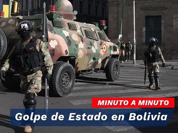 Golpe de Estado en Bolivia; sigue aquí minuto a minuto la crisis
