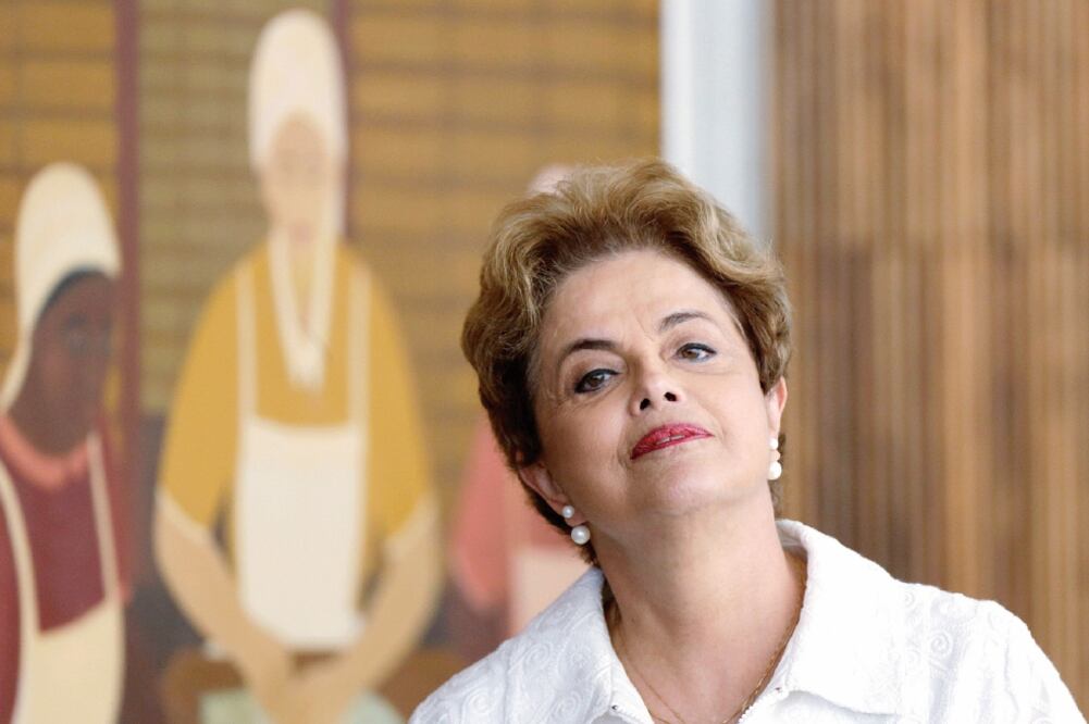 Dilma Rousseff, mandataria brasileña suspendida, dijo ayer que la administración de Michel Temer es “ilegítima” (UESLEI MARCELINO. REUTERS)