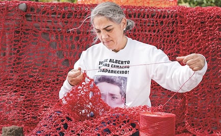 Guillermina teje su dolor y coraje