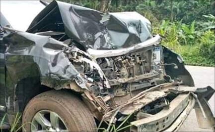 Samuel Eto'o sufrió aparatoso choque