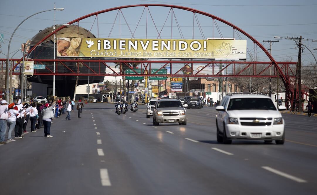 Elementos de seguridad realizan simulacro de la llegada del Pontífice a la entidad. Foto: Xinhua
