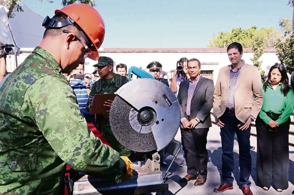 Autoridades aseguran que el objetivo de este proyecto es contribuir a la reducción de armas de fuego y así proteger a la ciudadanía (MICHOACÁN)