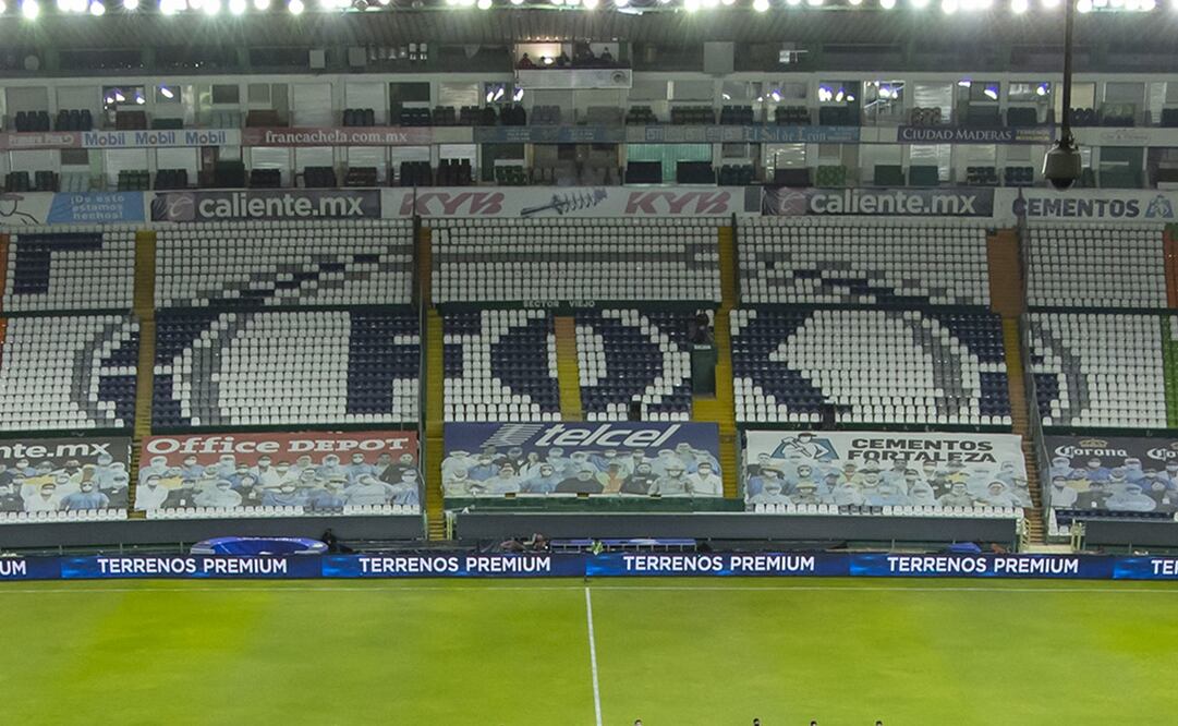Logo de Fox Sports en el estadio de León - FOTO: Imago7