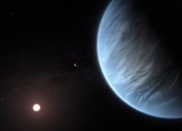 Detectan por primera vez vapor de agua en un exoplaneta potencialmente habitable