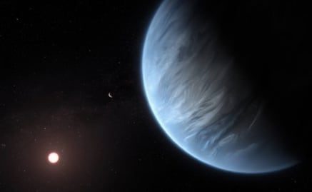 Detectan por primera vez vapor de agua en un exoplaneta potencialmente habitable