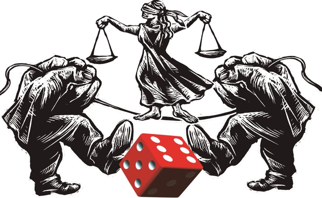 Tribunal dividido; magistrados en pugna