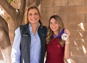 Reconocen a la marchista Alegna González como “un ejemplo” para las y los chihuahuenses