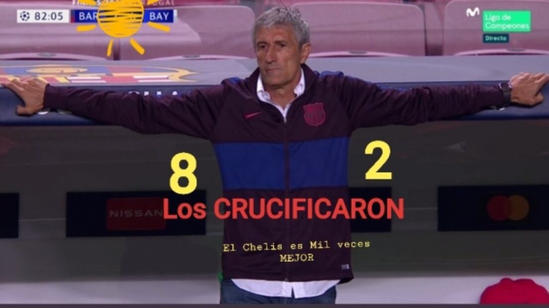 Los memes de la humillación del Bayern al Barcelona en Champions League