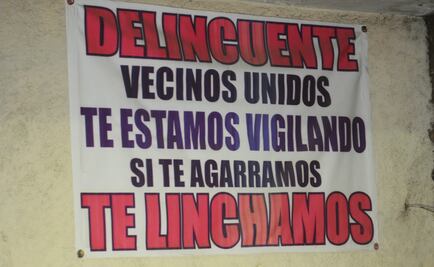 Golpean a 3 presuntos delincuentes en Edomex; uno de ellos murió