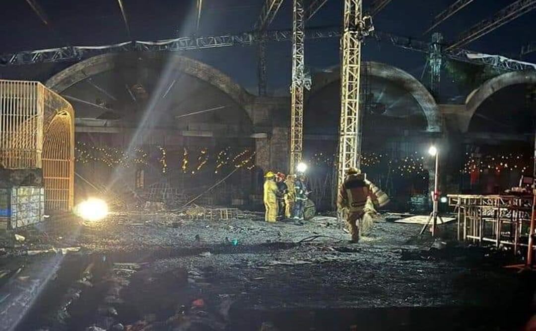Incendio termina con una boda en San Miguel de Allende, Guanajuato. Foto: Cap, de pantalla, X