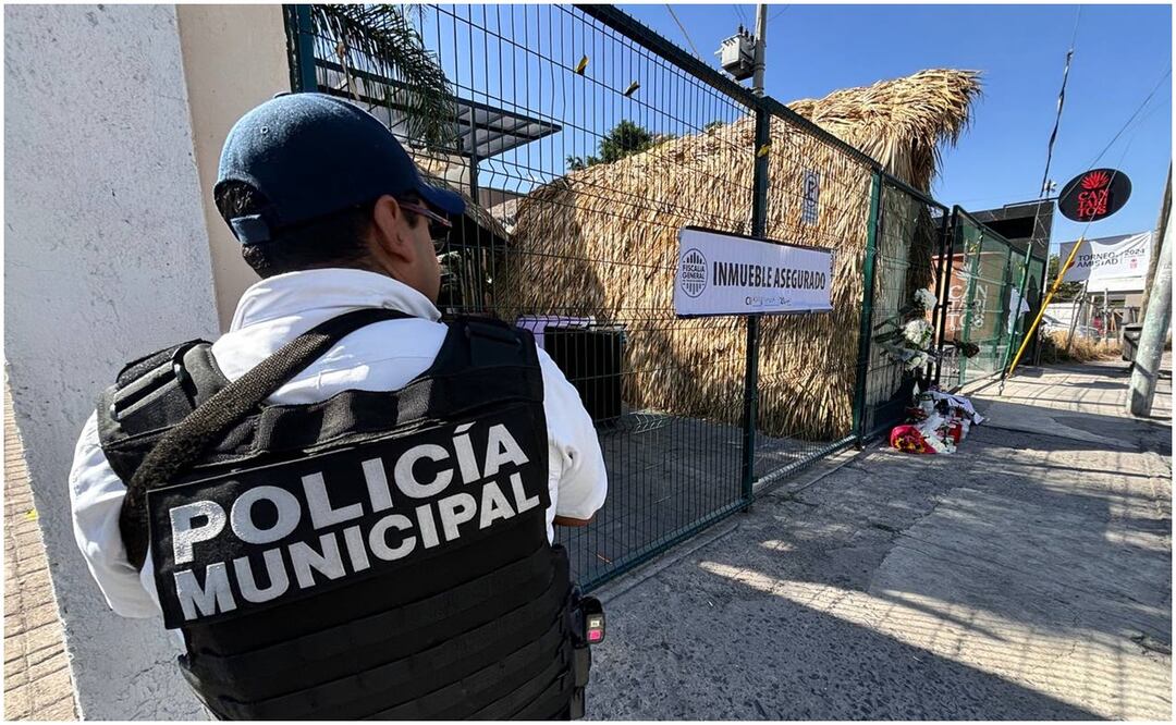 Así luce el bar de Querétaro luego de la masacre ocurrida la madrugada del 11 de noviembre. Foto: Demian Chávez / EL UNVIERSAL