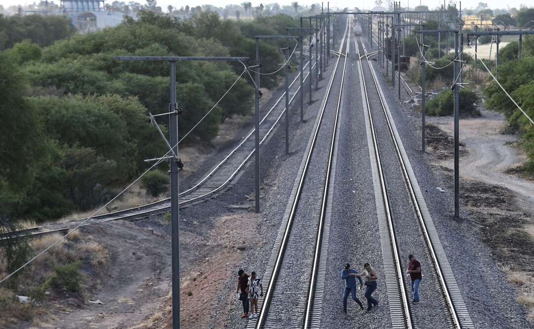Inicio de trabajos de la construcción del Tren México-Querétaro. Foto: Berenice Fregoso/EL UNIVERSAL