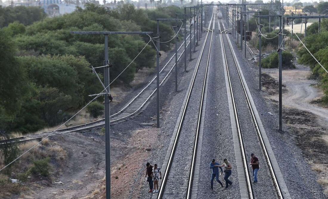 Inicio de trabajos de la construcción del Tren México-Querétaro. Foto: Berenice Fregoso/EL UNIVERSAL