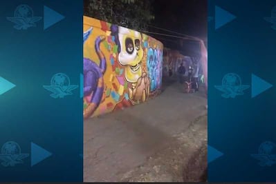 Mural de “Coco” cautiva miles de personas en panteón de Guanajuato
