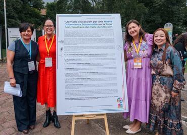 Alcaldesa de Tlalpan, Gabriela Osorio, respalda llamado a una nueva gobernanza sustentable metropolitana
