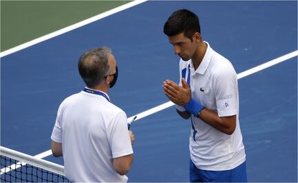 La disculpa de Novak Djokovic, tras golpear a una juez en el US Open
