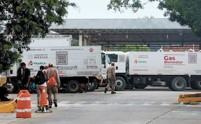 El gobierno federal anunció en 2021 la creación de Gas Bienestar para
llevar cilindros baratos a cada rincón del país y romper los monopolios.
Foto: Luis Camacho | El Universal/El Gráfico