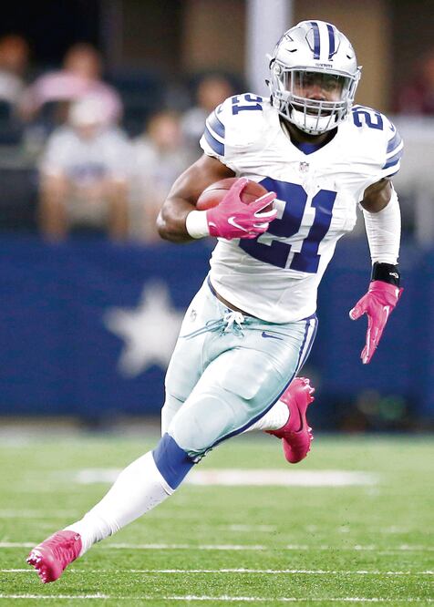 Ezekiel Elliott corrió para 134 yardas y dos anotaciones (LARRY W. SMITH. EFE)