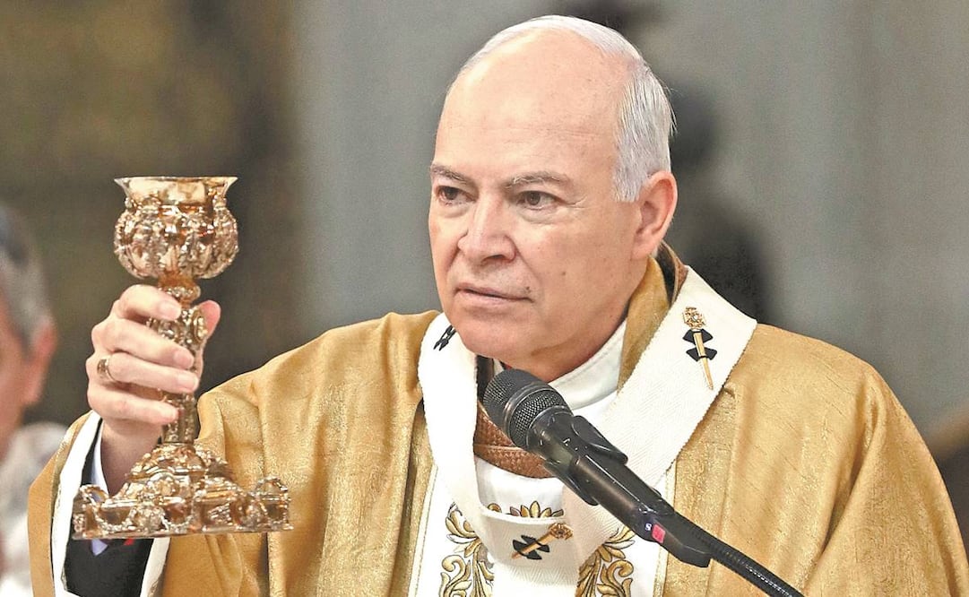 El arzobispo pidió por la paz mundial ante la pandemia. Foto: ARCHIVO EL UNIVERSAL