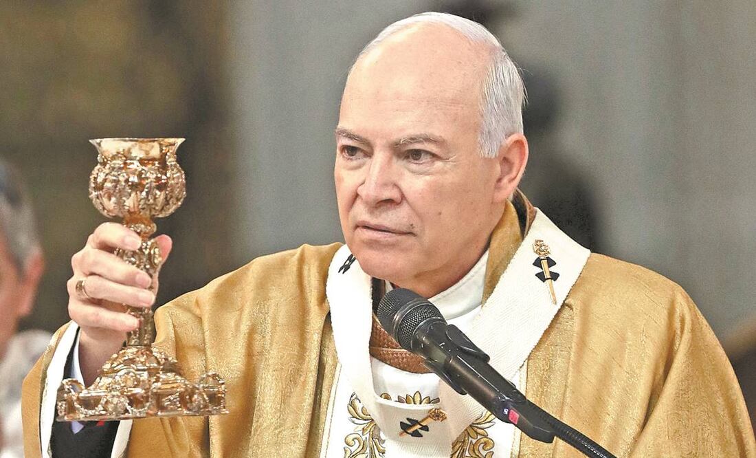 El arzobispo pidió por la paz mundial ante la pandemia. Foto: ARCHIVO EL UNIVERSAL