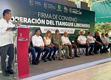 Autoridades toman control del tianguis limonero