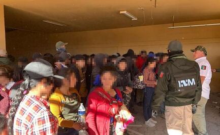 INM localiza en Sonora a 101 migrantes de Guatemala en casa abandonada