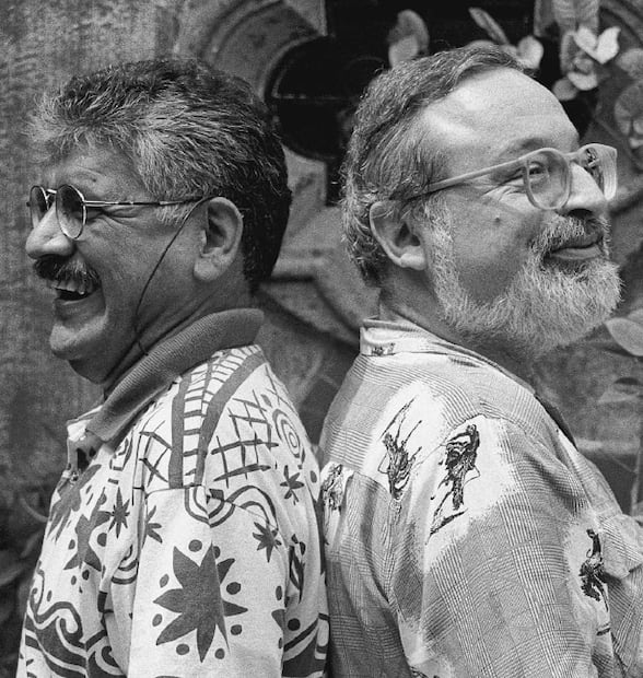 José Luis Rivas y Fernando Savater. Foto: Alberto Tovalín