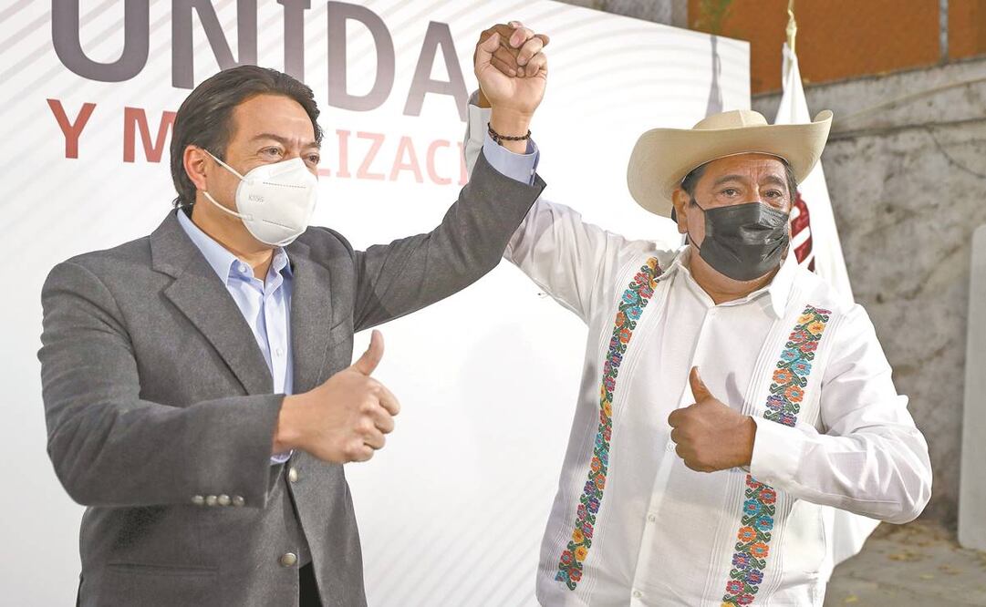 Mario Delgado, dirigente nacional de Morena, aseguró que se atenderá lo que la Comisión Nacional de Honestidad y Justicia del partido defina sobre el caso Félix Salgado Macedonio. Foto: ARCHIVO EL UNIVERSAL