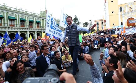 Arremete Anaya contra Duarte en cierre de precampaña en Xalapa