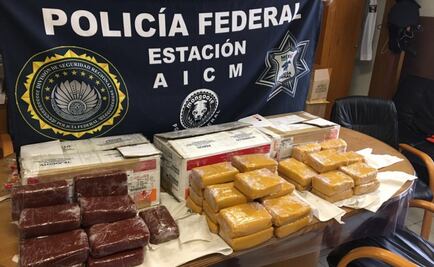 Hallan metanfetaminas ocultas en ate de membrillo