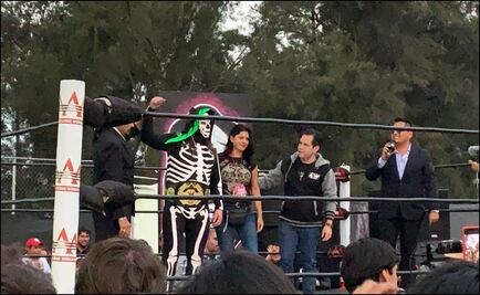 La lucha libre rockea y La Parka gana en el Vive Latino