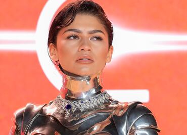 Zendaya sorprende con icónico traje de robot de Mugler