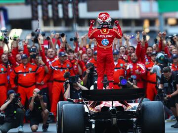 ¡Lo logró! Charles Leclerc por fin gana el Gran Premio de Mónaco, su carrera en casa