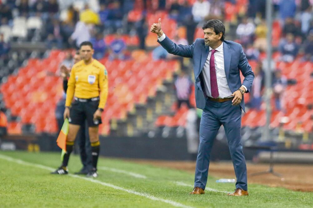 El paraguayo destacó el esfuerzo de sus jugadores. Foto: AGUSTÍN CUEVAS. IMAGO7 