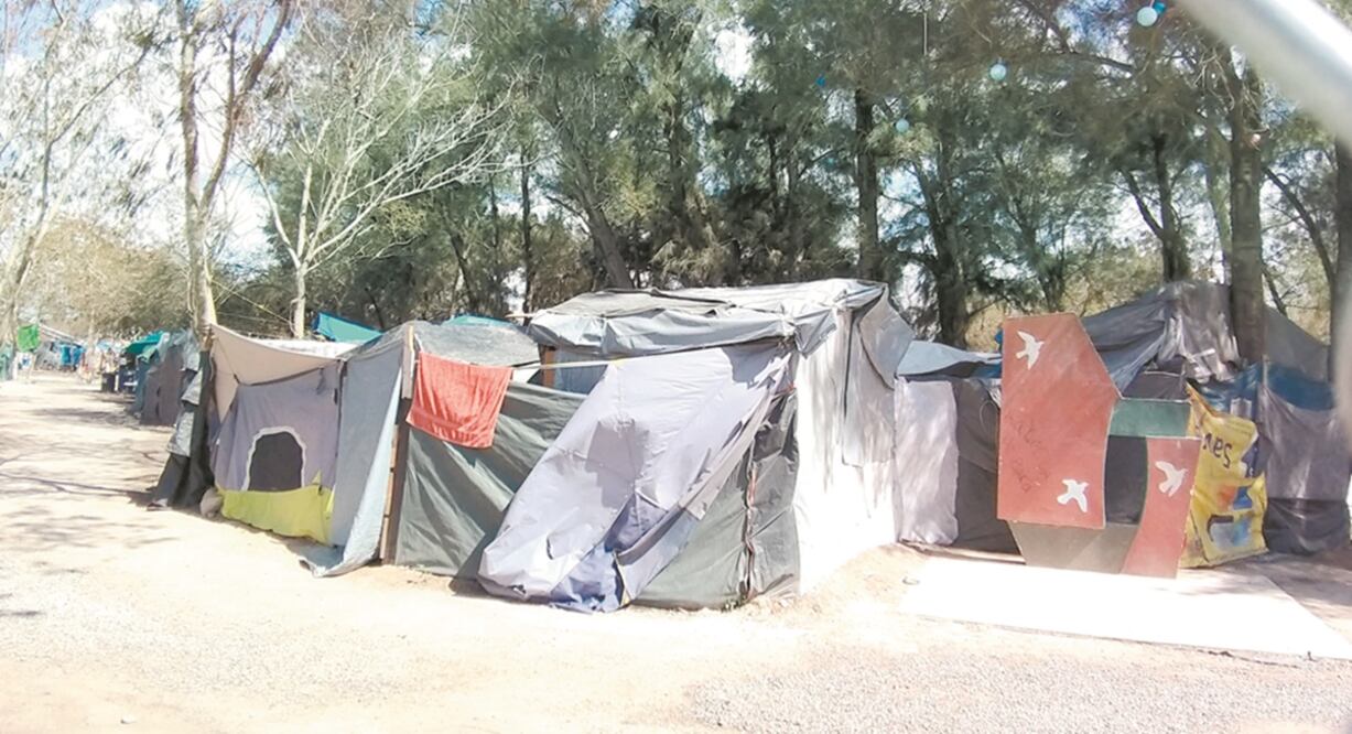 Migrantes que buscan llegar a EU permanecen en Matamoros, Tamps. Foto:  SANDRA TOVAR. EL UNIVERSAL