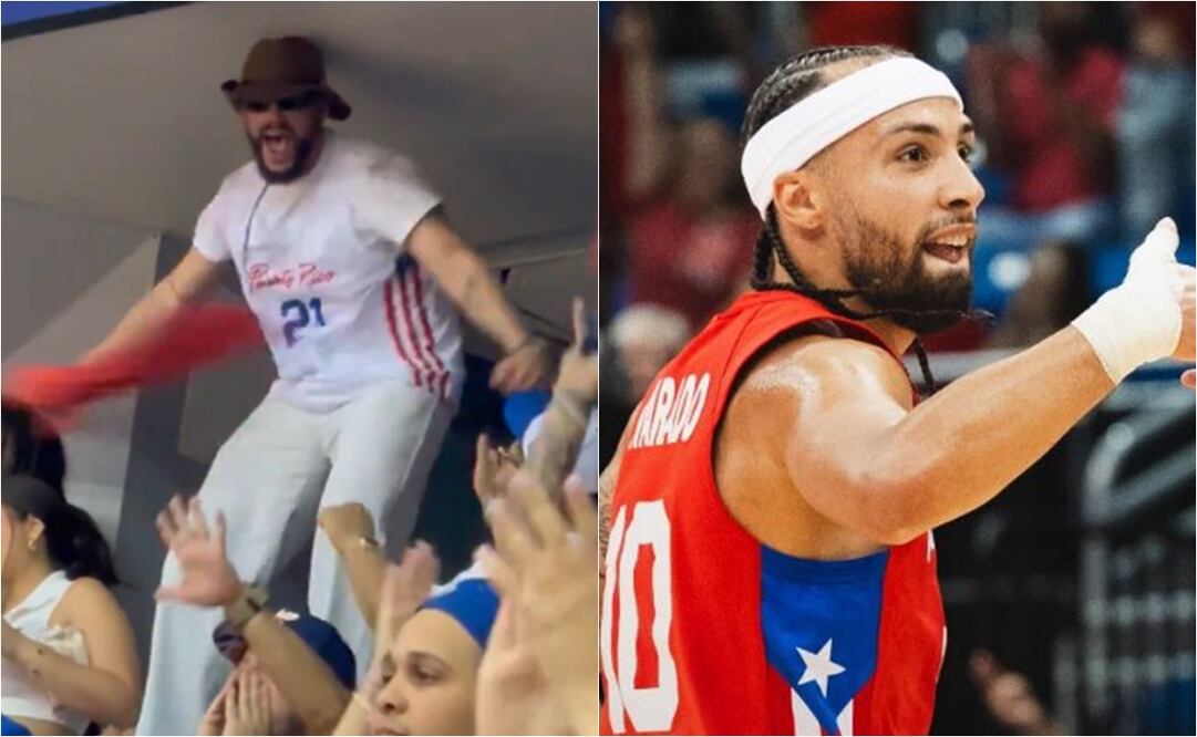 FOTO: ESPECIAL - Bad Bunny estalla de emoción al celebrar la histórica clasificación de Puerto Rico