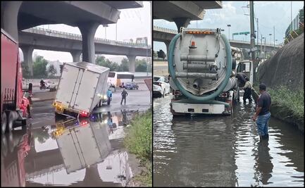 Reparan mega bache en la México-Querétaro en el que cayeron decenas de autos, a la altura de Perinorte  