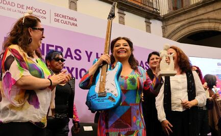 Clara Brugada reconoce trayectoria de 44 mujeres que han dejado huella en el Rock; "ustedes demostraron que no existen barreras"