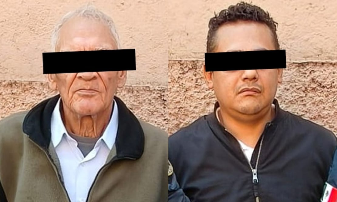 Detienen a dos sujetos por presuntamente robar una laptop al representante del grupo musical Banda Guasaveña. Foto: Cortesía.