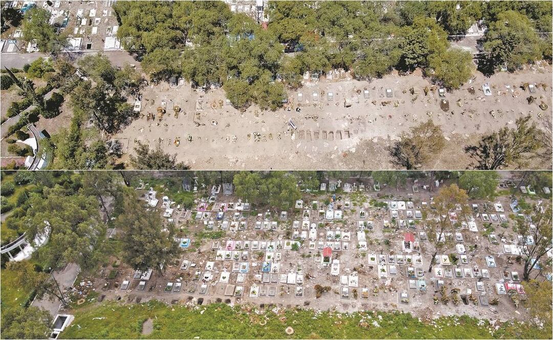 El antes y el después. FOTOS: DIEGO PRADO